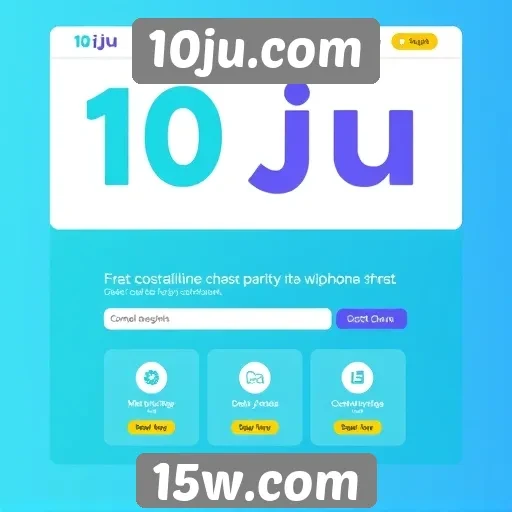 Plataforma 10ju.com se destaca pela interface amigável